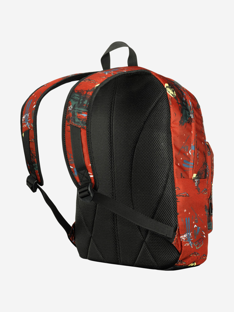 Рюкзак WENGER Crango 16'', кирпичный с рисунком "Альпы", полиэстер 600D, 33x22x46 см, 27 л