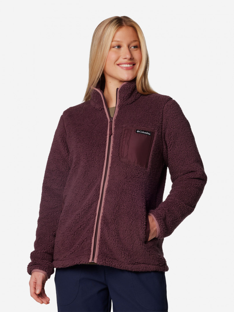 Джемпер флисовый женский Columbia West Bend Full Zip II, Коричневый