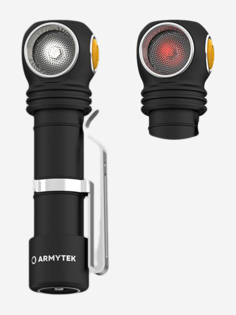 Фонарь налобный Armytek Wizard C2 WR Magnet Usb, 1100 лм, холодный и красный свет