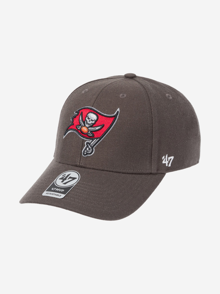 Бейсболка 47 BRAND F-MVP30WBV-CC Tampa Bay Buccaneers NFL (серый)