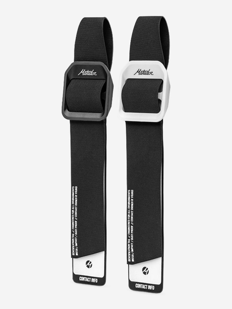 Адресные ремешки MATADOR GEAR TAGS Черно-Белые (MATGT1001BK), шт