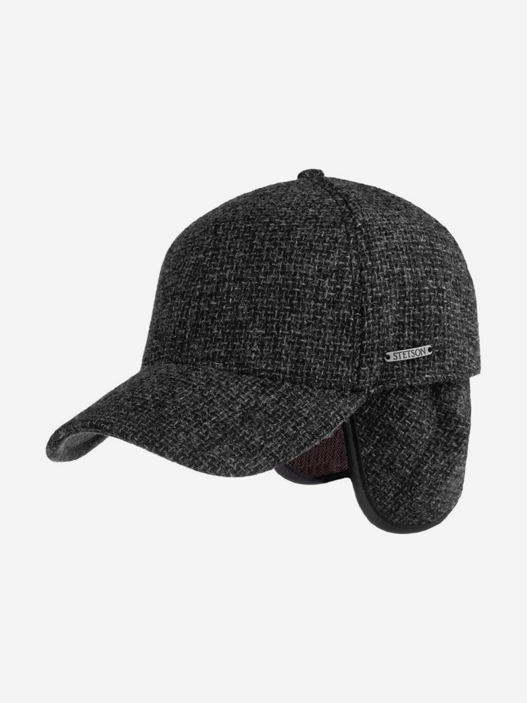 Бейсболка STETSON 7720101 BASEBALL CAP EF WOOL (серый)