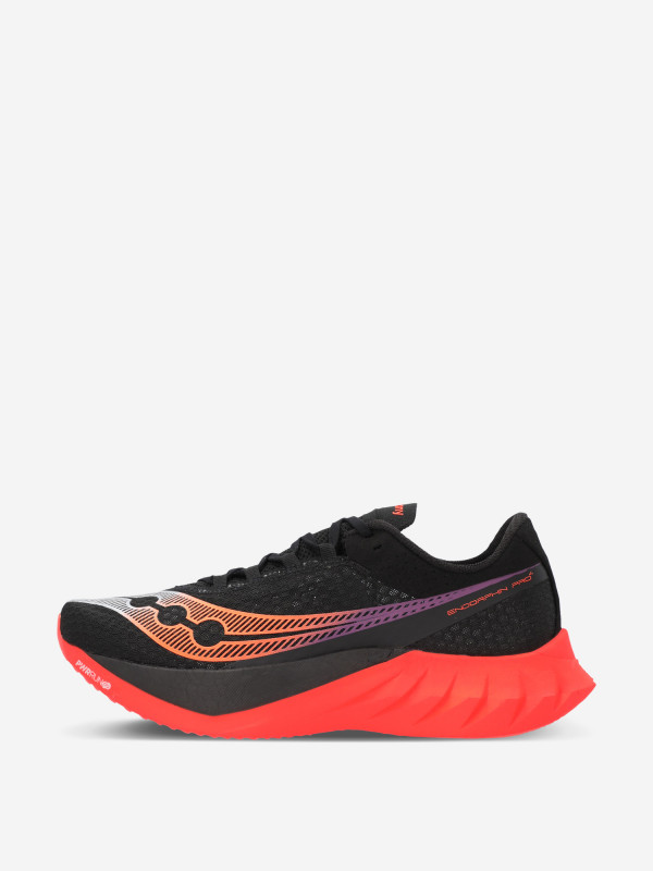 Кроссовки мужские Saucony Endorphin Pro 4 черный/оранжевый цвет — купить за 32999 руб., отзывы в интернет-магазине Спортмастер