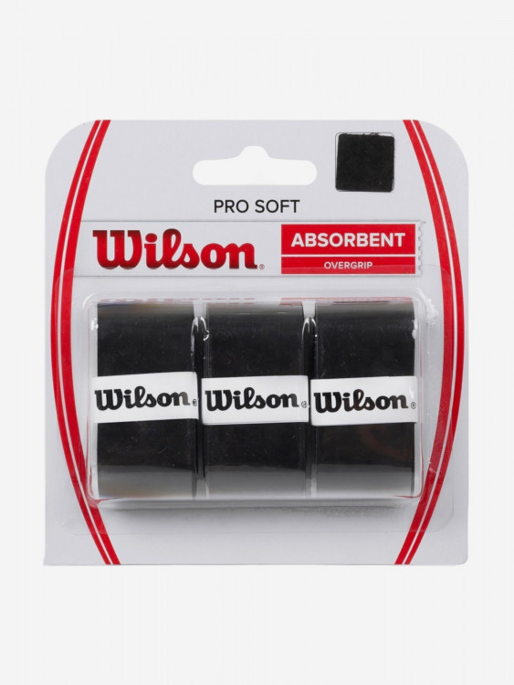 Намотка верхняя Wilson PRO Soft Absorbent 3Р Черный
