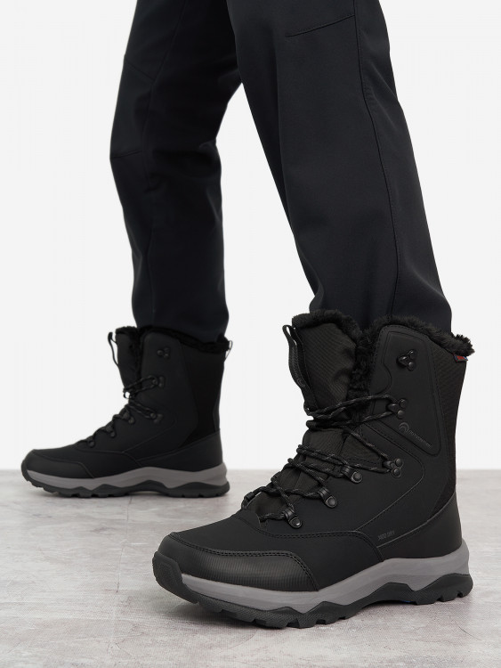 Ботинки утепленные мужские Outventure Irbis арт. 136645 черный цвет — купить за 10999 руб., отзывы в интернет-магазине Спортмастер