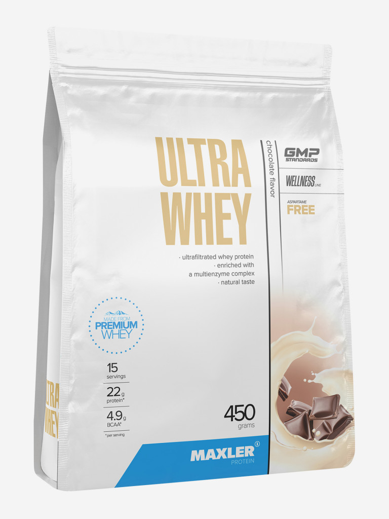 Протеин сывороточный для мужчин и женщин Maxler, порошок, 450 г - Шоколад