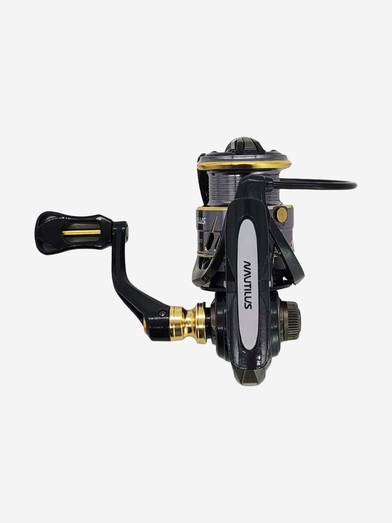 Катушка для спиннинга Nautilus MARK PRO 2000, катушка для удочки с передним фрикционом