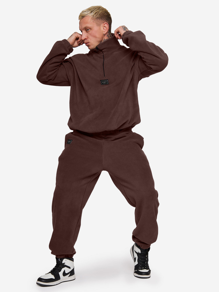 Костюм флисовый мужской XVOYA Comfy коричневый