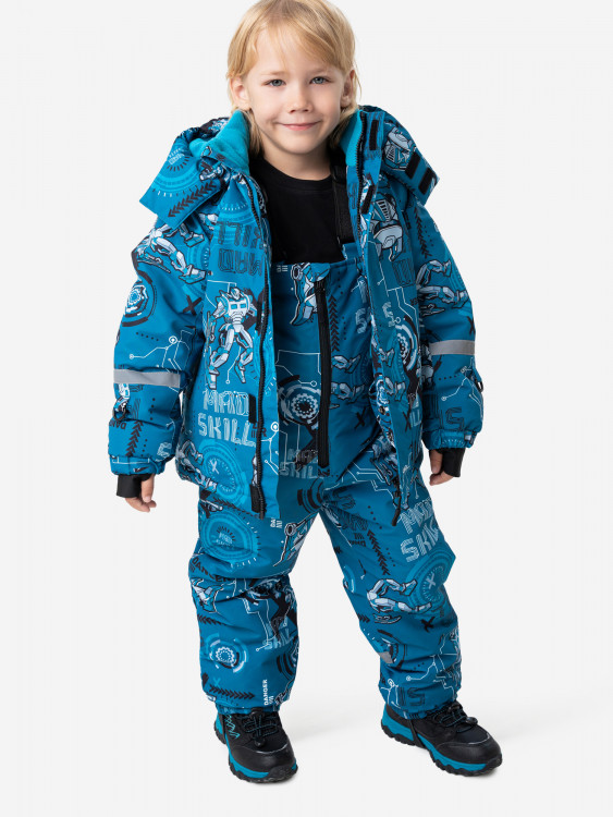 Комплект зимний для мальчиков: куртка, полукомбинезон PlayToday