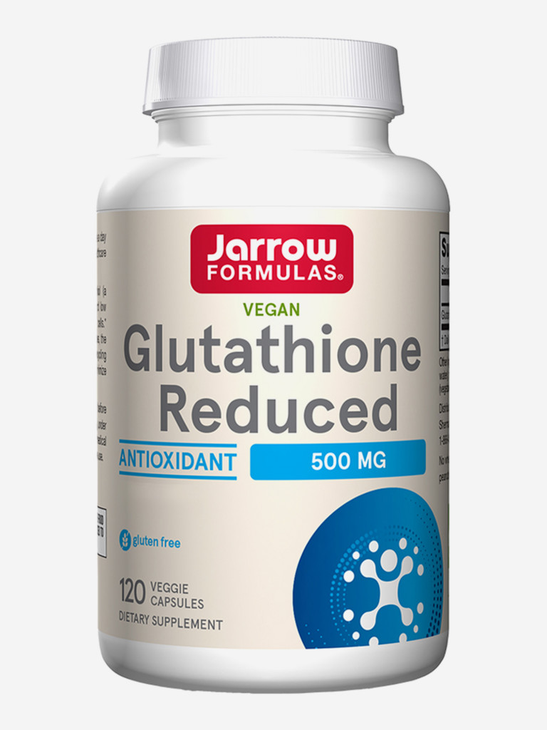 Бад, витамины, антиоксидант, глютатион, Jarrow Formulas Glutathione Reduced 500 mg 120 vcaps