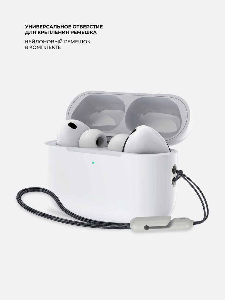 Беспроводные наушники с микрофоном Air Pro 4, шумоподавление ANC, bluetooth 6.0, 300 мАч, Qi