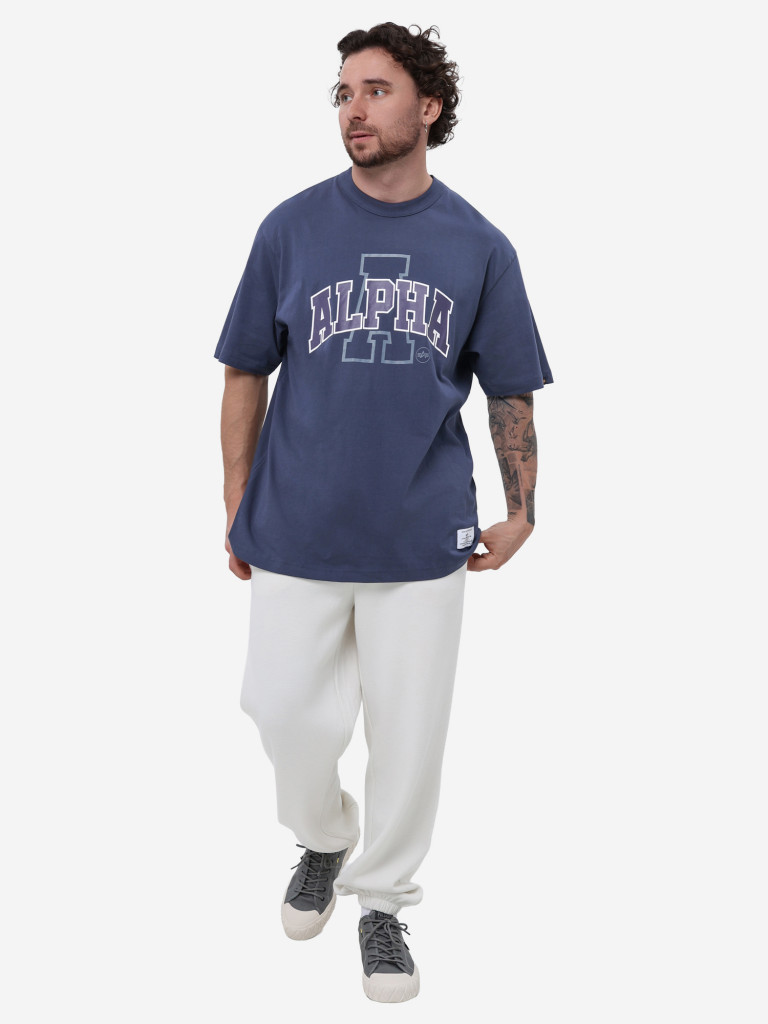 Футболка Relaxed Collegiate A Alpha Industries