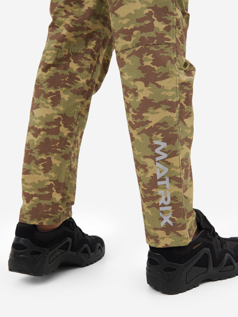 Брюки тактические мужские летние Huntsman Матрица из ткани Nylon Cotton рипстоп