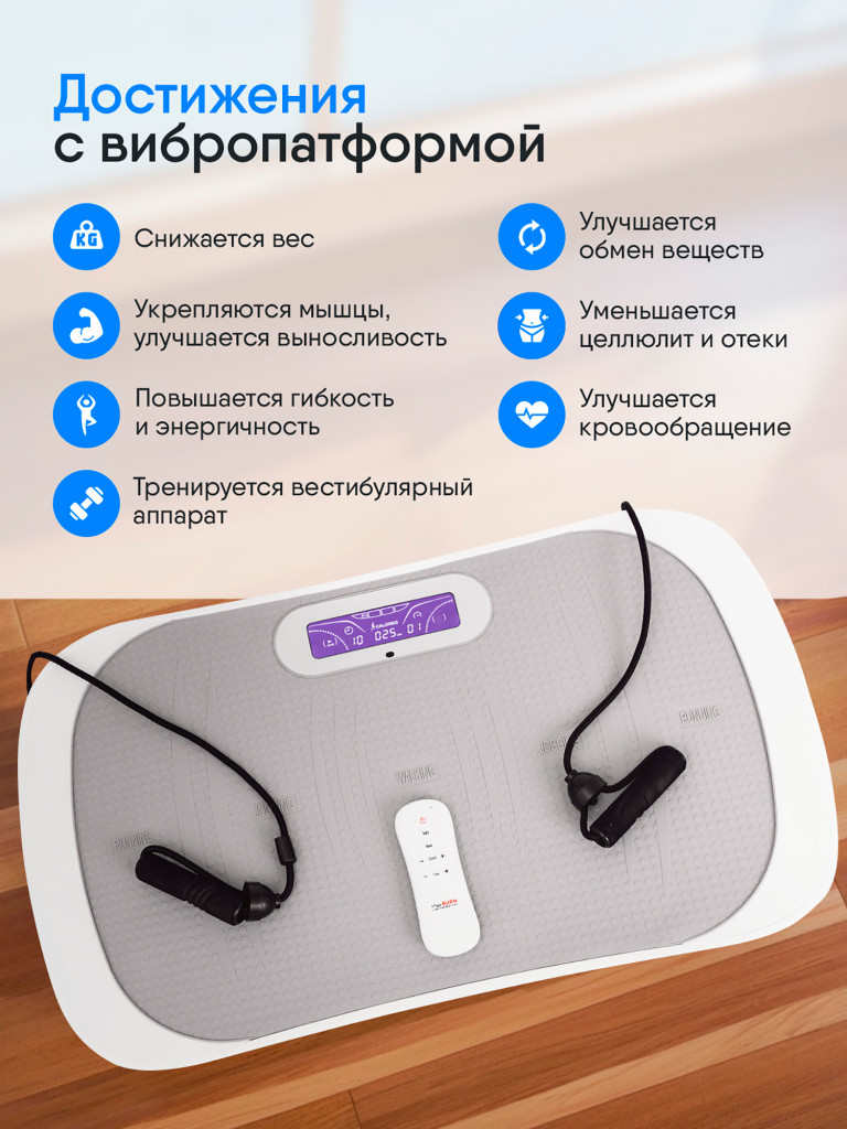 Виброплатформа для похудения Ergonova Max Burn Pro