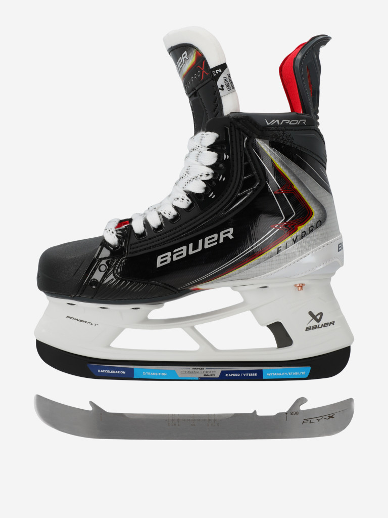 Коньки хоккейные детские BAUER Vapor Flypro INT FIT2 + FLY-X