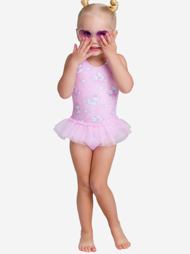 Купальник слитный для девочек PlayToday