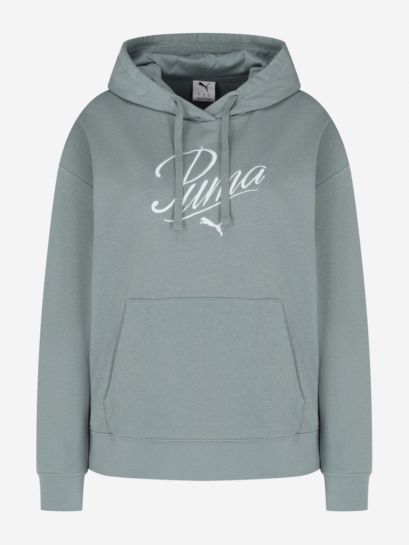 Худи женская PUMA Ess Script Comfort Зеленый 7199₽