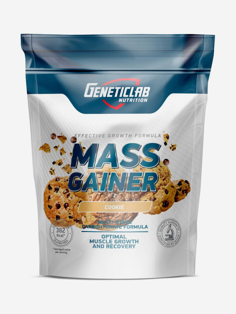 Гейнер MASS GAINER 1000 g Печенье Geneticlab Nutrition