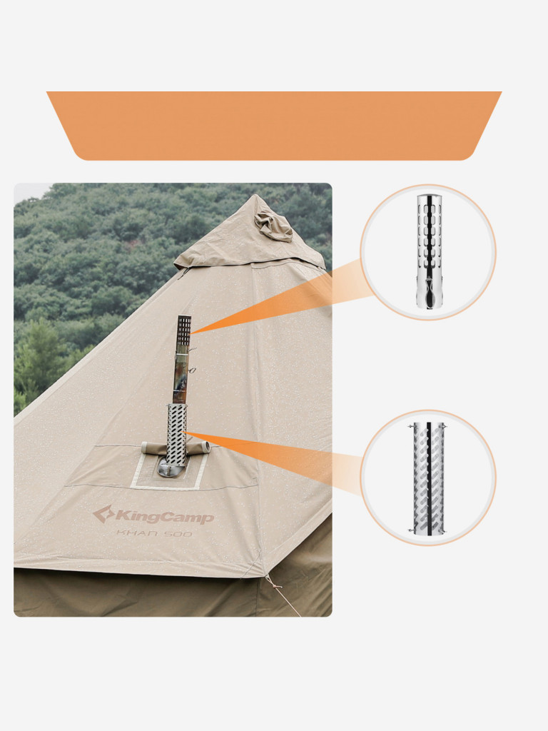 Печка KingCamp 2319 Hot Tent Stove
