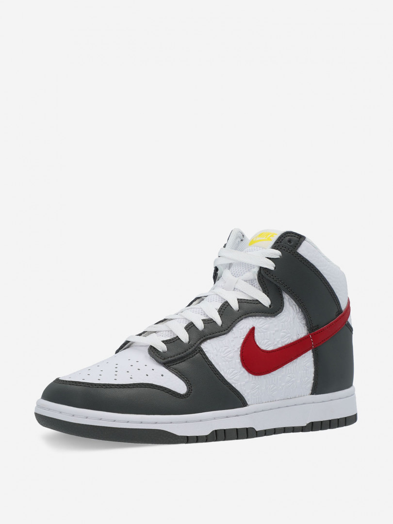 фото Кеды мужские nike dunk high retro, белый