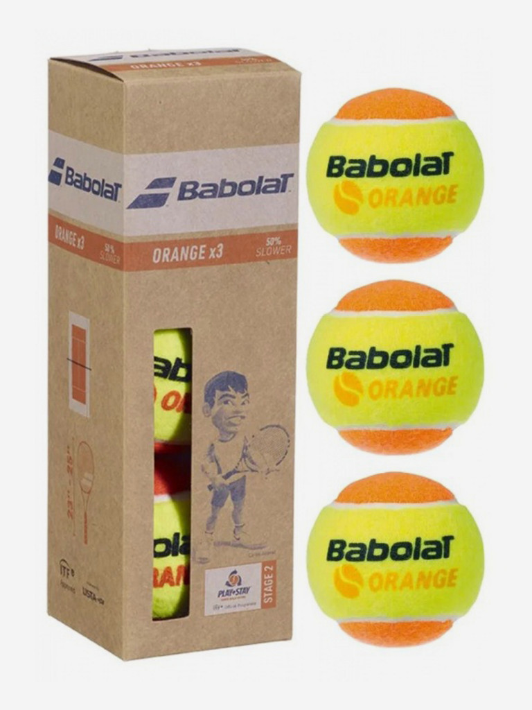 Мяч детский ORANGE x3 (24 шт в коробке)