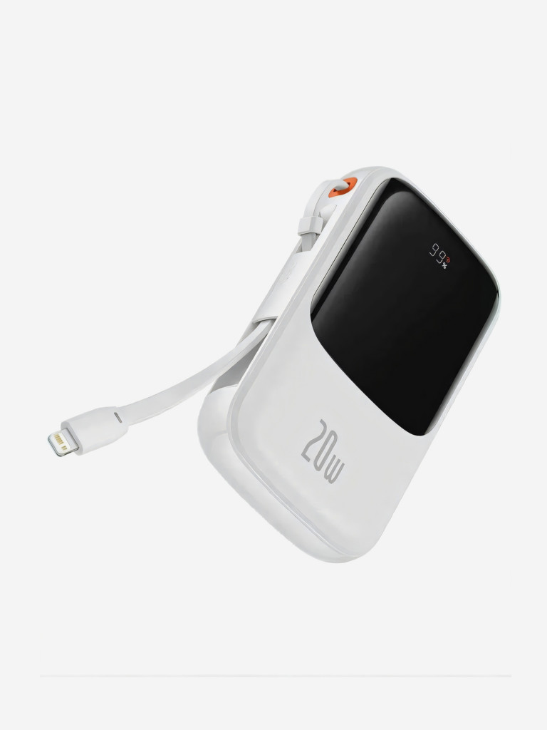 Внешний аккумулятор Baseus Qpow Pro 10000mAh, белый, PPQD020002