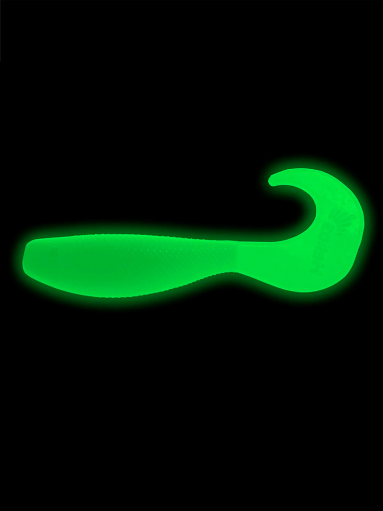 Мягкая приманка Helios Hybrid, 3,15" / 8,0 см, Phosphorus, 100 штук (HS-14-041-N)