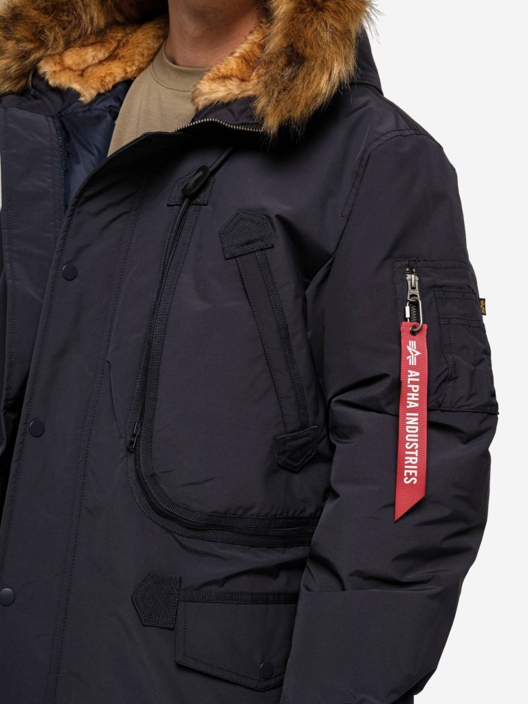 Парка утеплённая пуховая мужская N-3B Alpine Gen II Alpha Industries