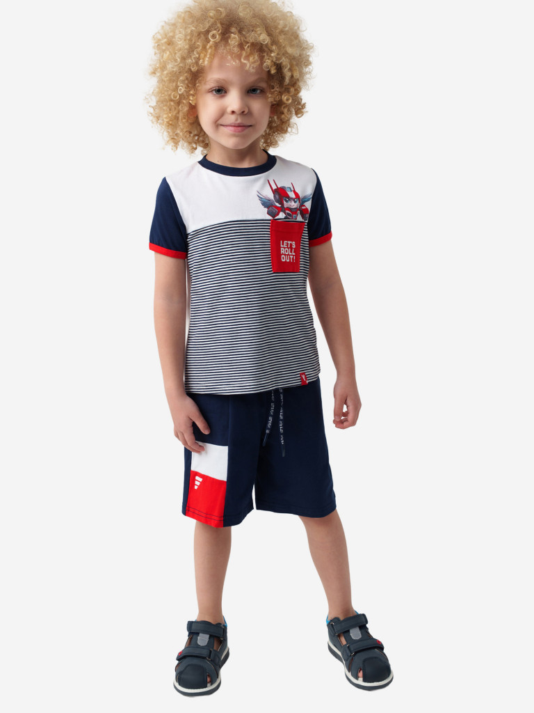 Комплект для мальчиков: футболка, шорты PlayToday