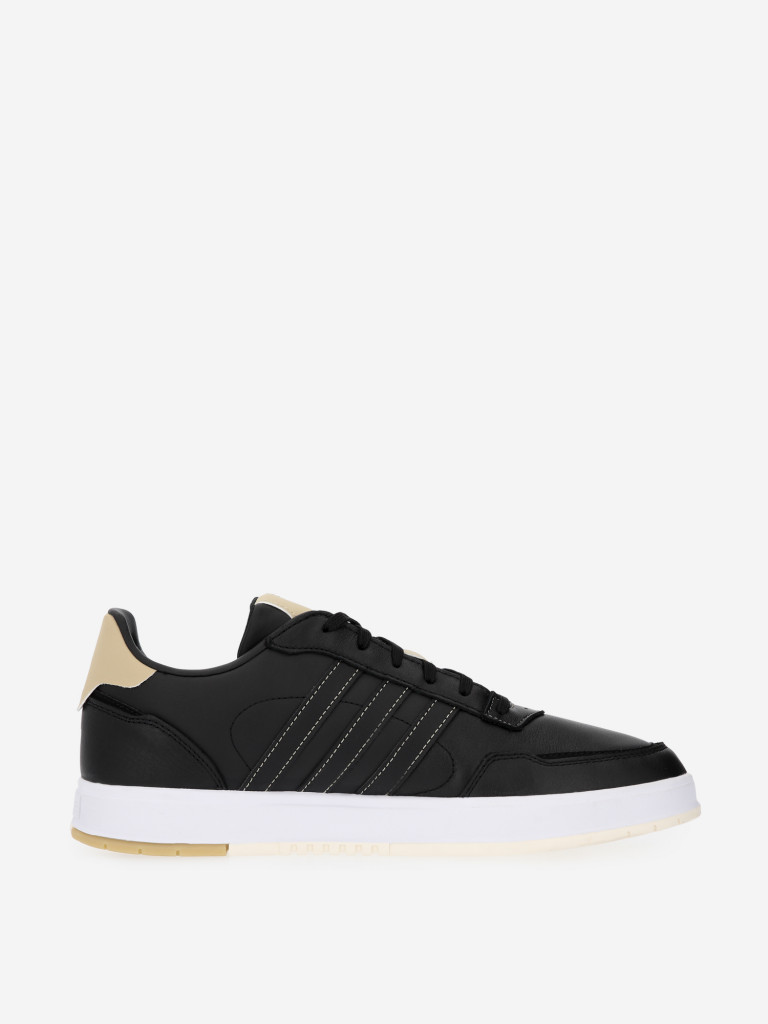 Кеды мужские adidas Courtmaster арт. FY8141 чёрный/белый цвет — купить за  6999 руб., отзывы в интернет-магазине Спортмастер
