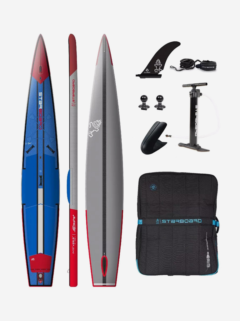 Сапборд надувной двухслойный Starboard Sprint Deluxe 14.0x25.5x6, 427x65x15 см
