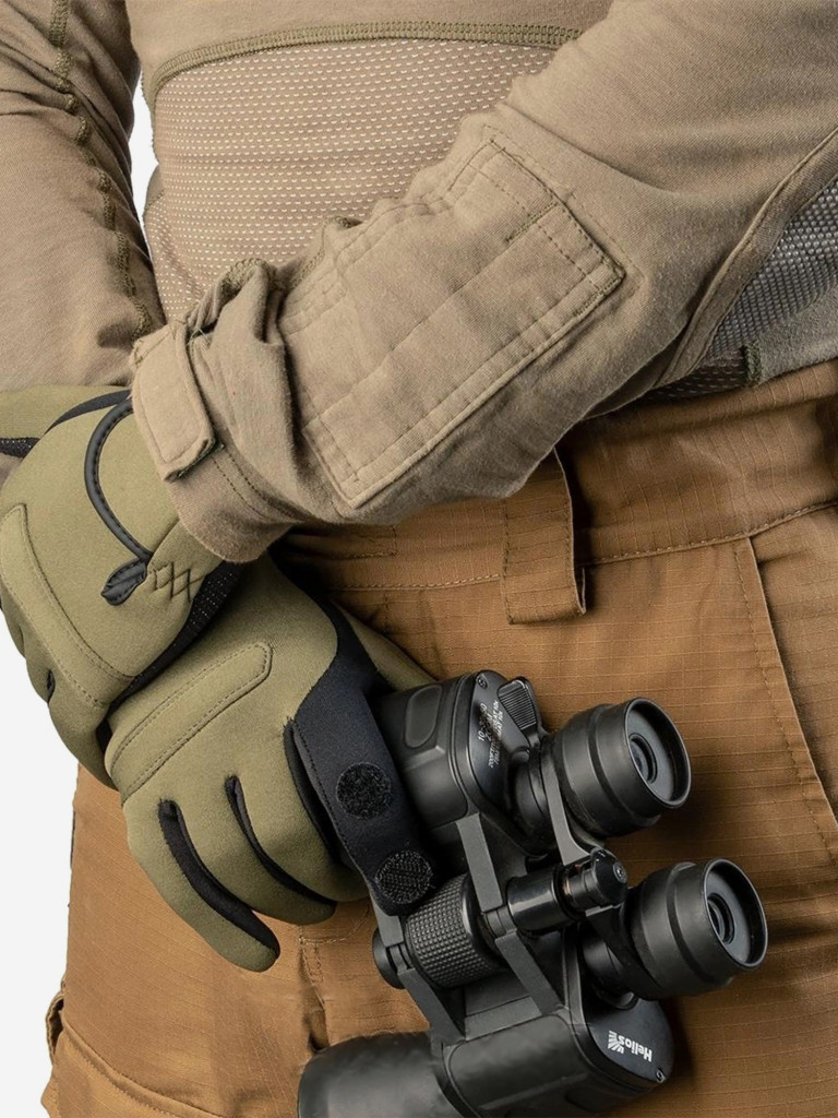 Перчатки для рыбалки и охоты Helios CATCHER неопреновые