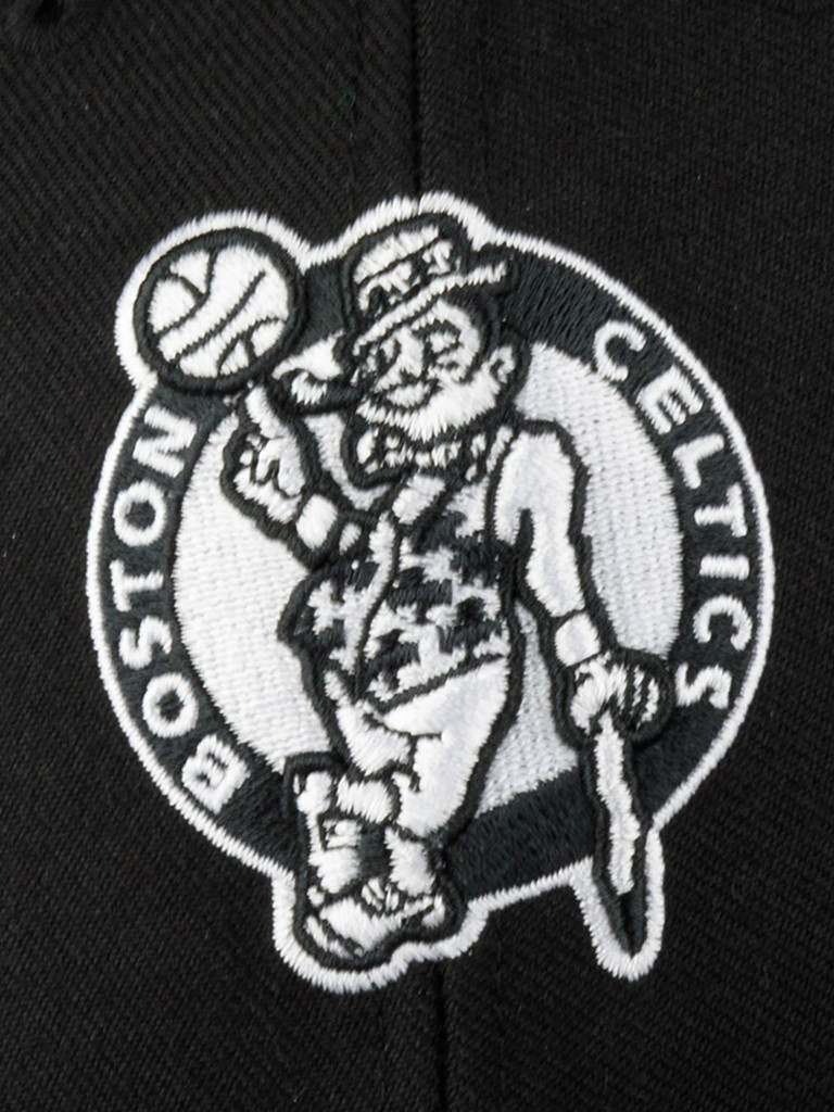 Бейсболка 47 BRAND K-MVP02WBV-BKA Boston Celtics NBA (черный)