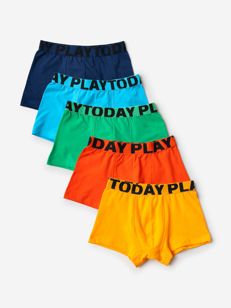 Трусы для мальчиков - боксеры, 5 шт PlayToday