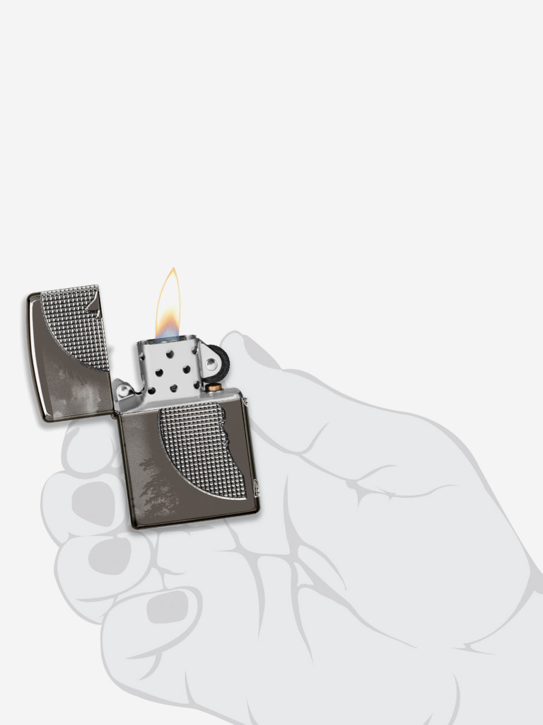 Зажигалка бензиновая ZIPPO 49353 Armor Wolf
