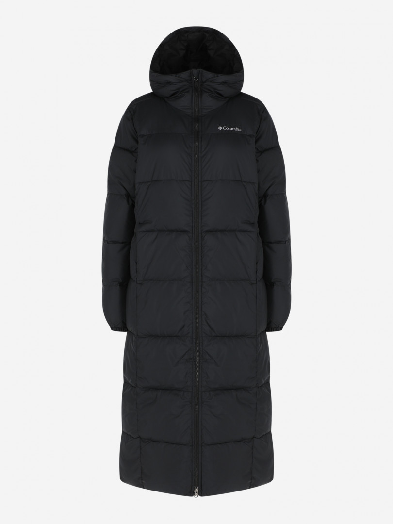 фото Пальто утепленное женское columbia puffect long jacket, черный