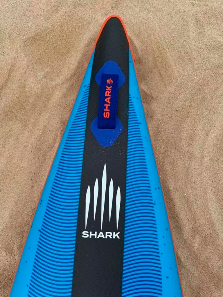 Сапборд надувной двухслойный Shark Speed+ 14x28x6, 426x71x15 см