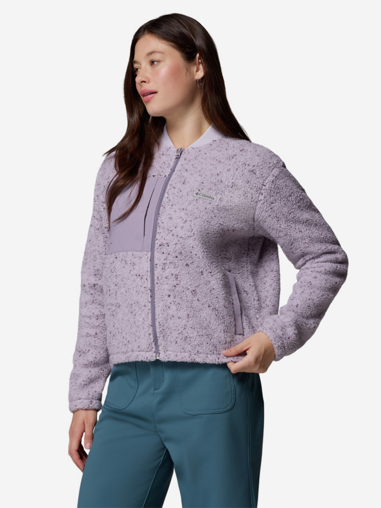 Джемпер флисовый женский Columbia Stellar Path Fleece Bomber Full Zip