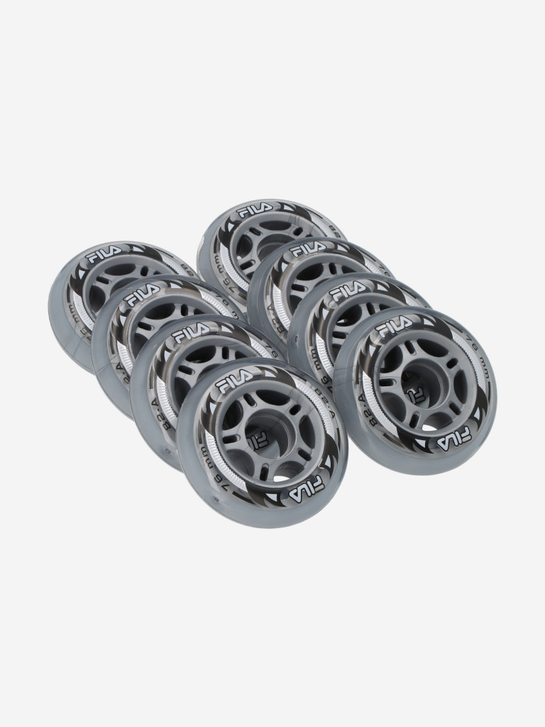 Набор колес для роликов FILA Wheels 76 мм, 82 A, 8 шт