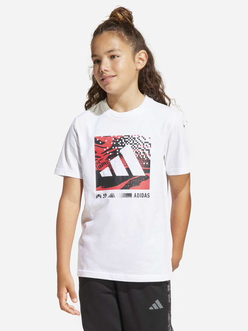 Футболка для мальчиков adidas Белый 1999₽