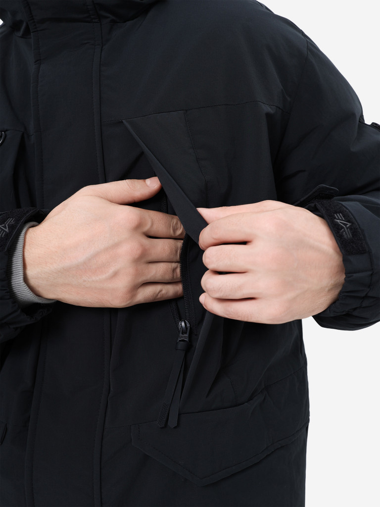 Парка длинная зимняя мужская Seal Long Puffer Parka Alpha Industries