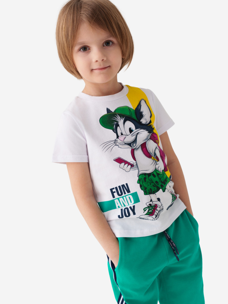 Комплект для мальчиков: футболка, брюки PlayToday