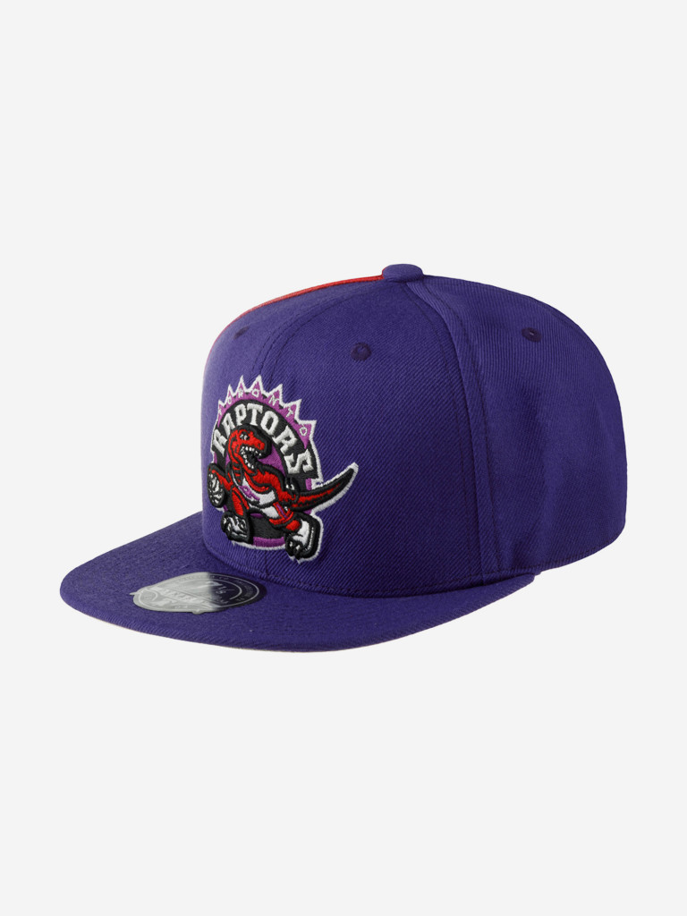 Бейсболка с прямым козырьком MITCHELL NESS HHSF2990-TRAYYPPPPURP Toronto Raptors NBA (фиолетовый)