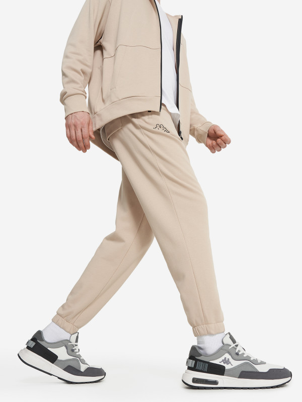 Брюки мужские Kappa арт. 137634 бежевый цвет — купить за 2799 руб. со скидкой 30 %, отзывы в интернет-магазине Спортмастер