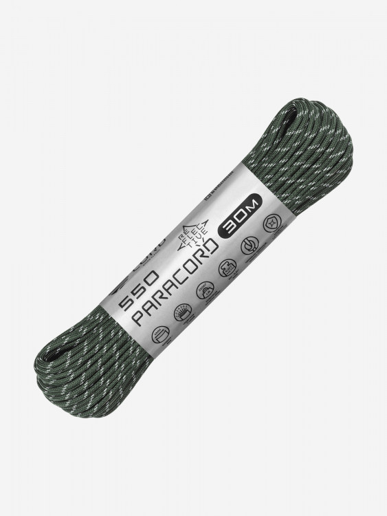 Паракорд 550 CORD nylon 30м RUS световозвращающий (hunter)