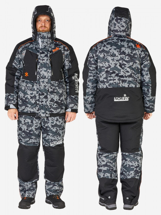 Костюм мужской Norfin DISCOVERY 2 LE CAMO 45230 зимний для рыбалки и охоты