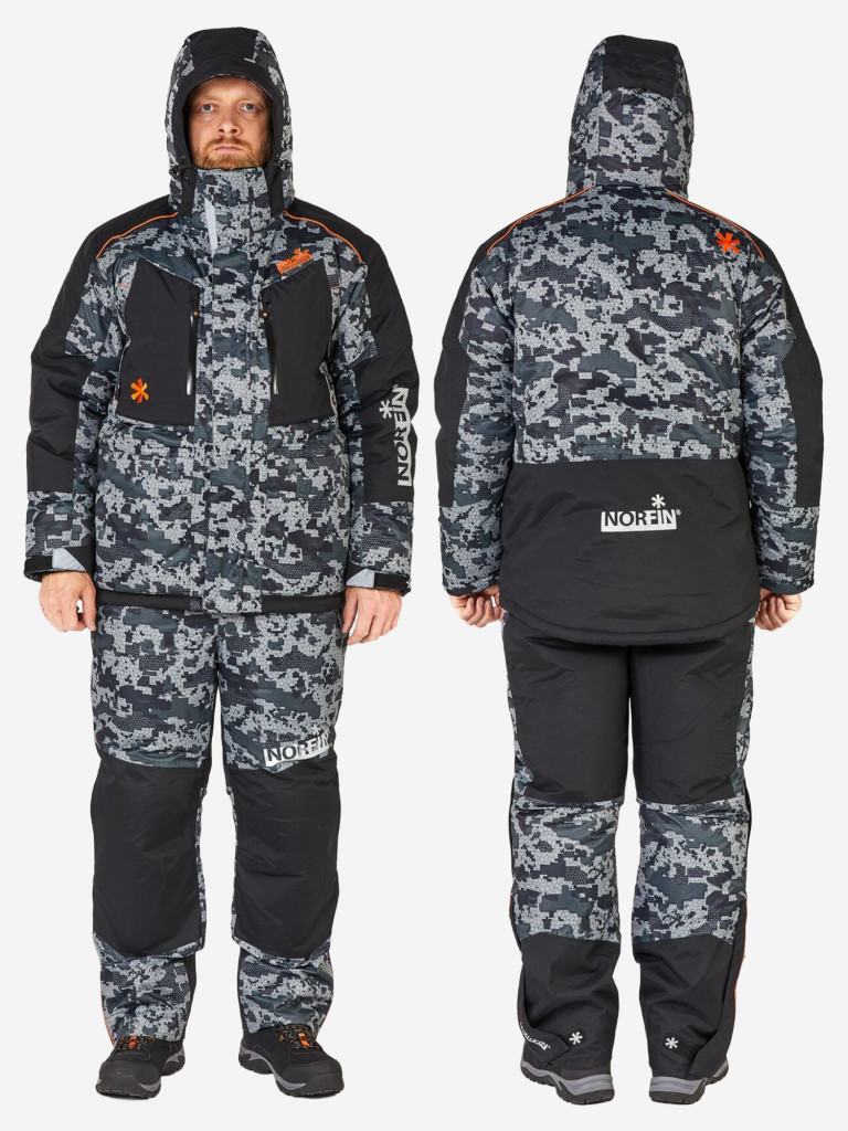 Костюм мужской Norfin DISCOVERY 2 LE CAMO 45230 зимний для рыбалки и охоты
