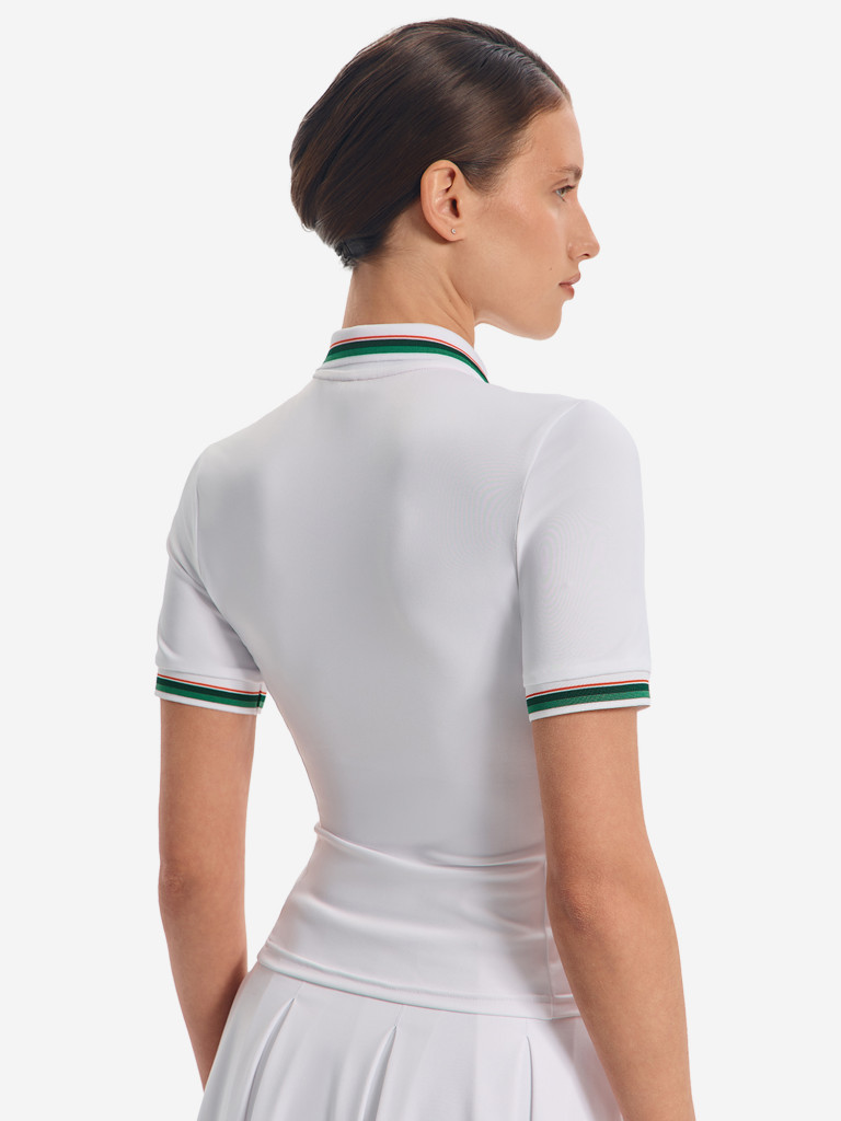 Поло женское RAQUETA SPORT High-Vibe, White