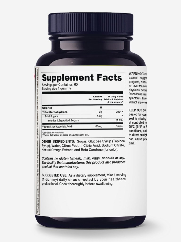 Мармеладный витамин С комплекс LIVS, 44 шт