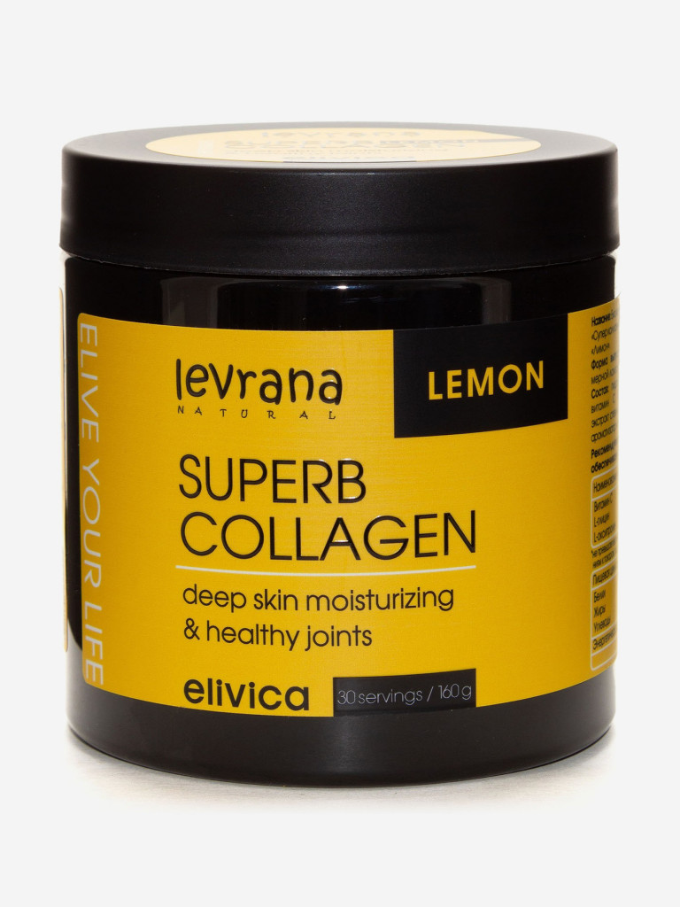 Коллаген Lemon elivica «Superb Сollagen»  со вкусом «Лимон», 500 мл